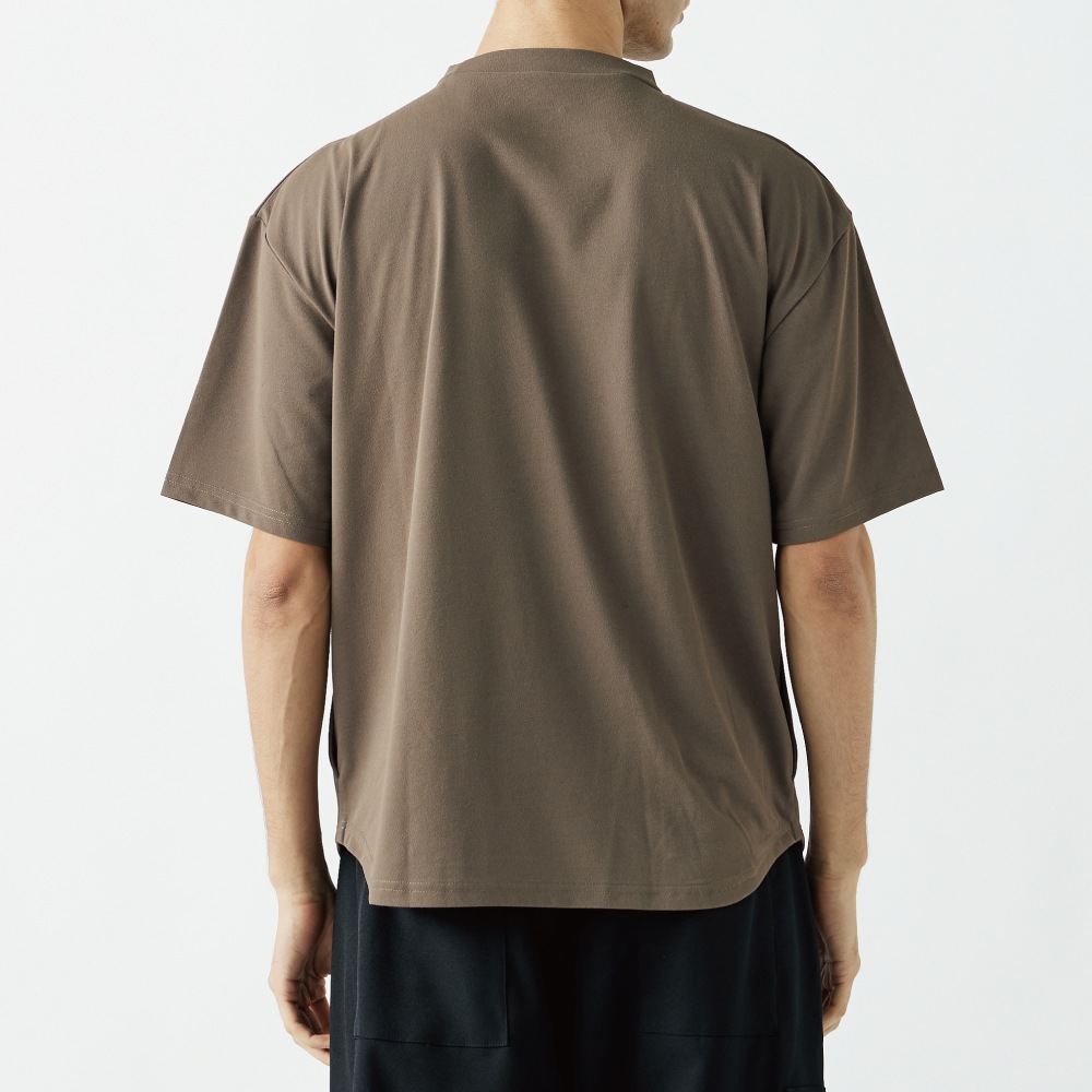 FB-710 フーバー 汗染み軽減オーバーサイズ 5分袖 クールTシャツ（ミディアムウェイト）