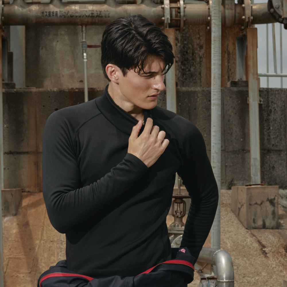 【予約商品】JW-256 BTサーモエボ ボア ヘビーウェイト ハイネックシャツ