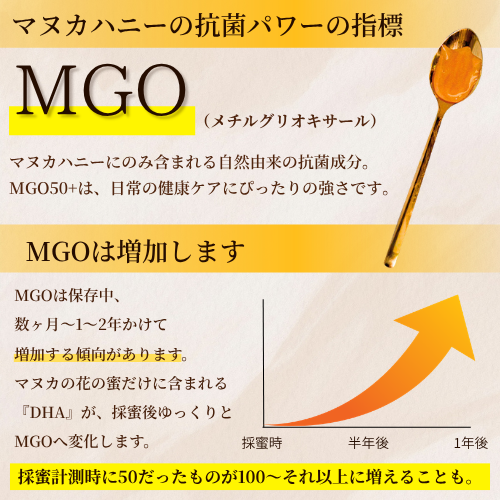�˥塼�������ɻ� �ޥ���ե������ޥ̥��ϥˡ� MGO50+ 250g