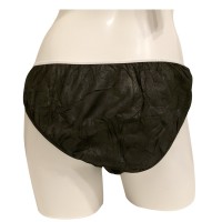 ペーパーショーツ 3L 50枚入り ブラック|ペーパーショーツ/ペーパーブラ|サロン消耗品/小物