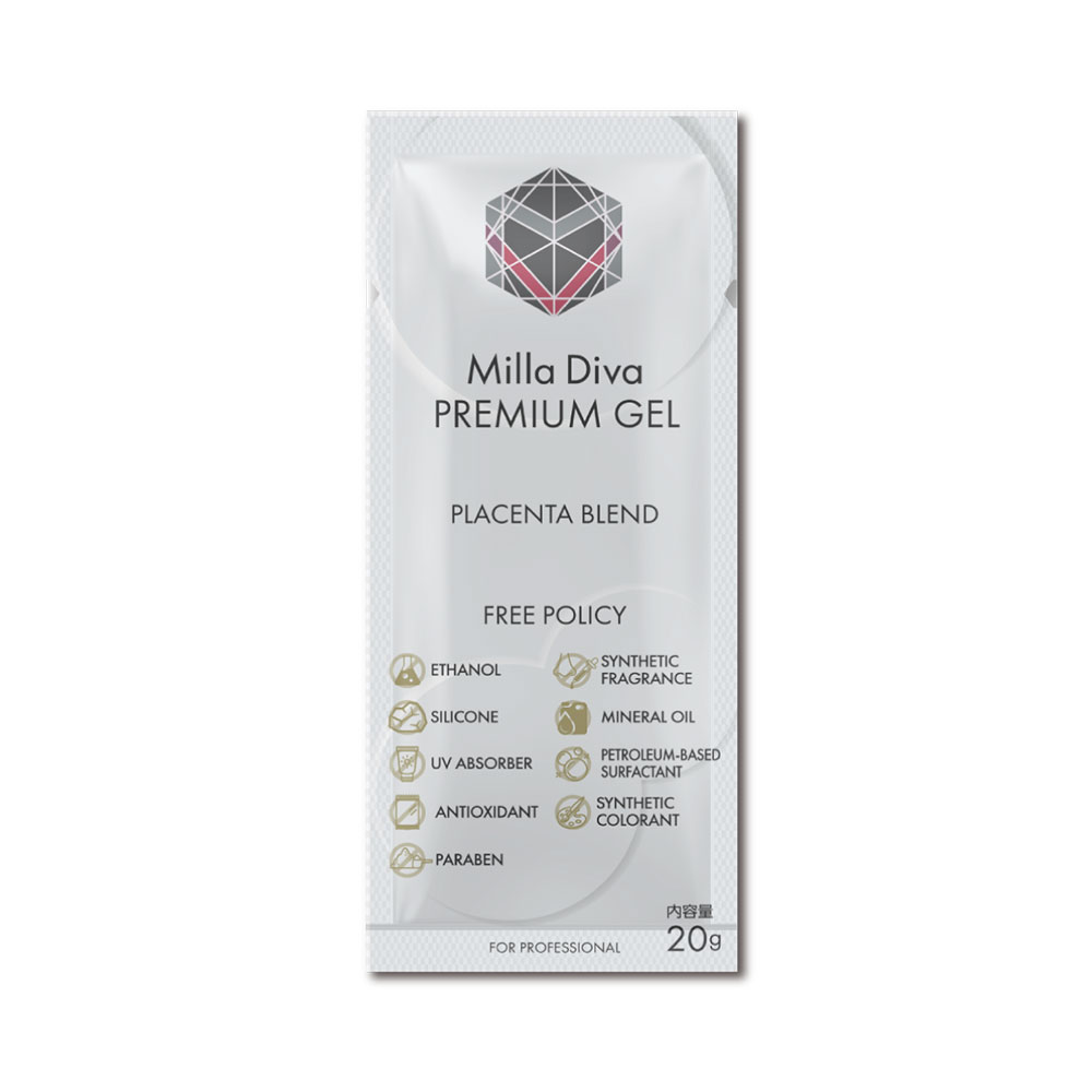 ミラディーヴァ プレミアムジェル 20g x 30袋 パウチ 600g包  Milla Diva｜ミラ ディーバ