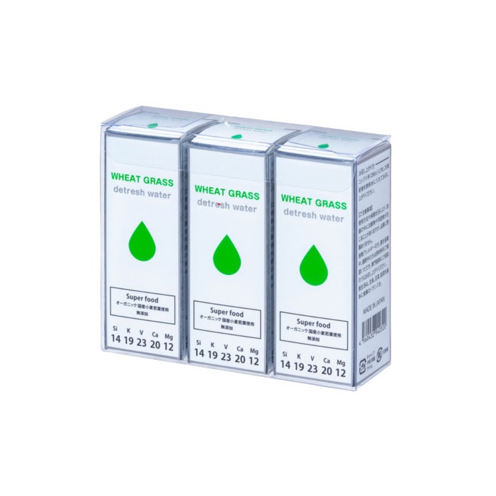 ウィートグラス デトレッシュ ウォーター 50ml×3本セット