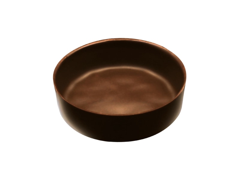 チョコレートシェル プレーン ラウンド（丸） 中 100入