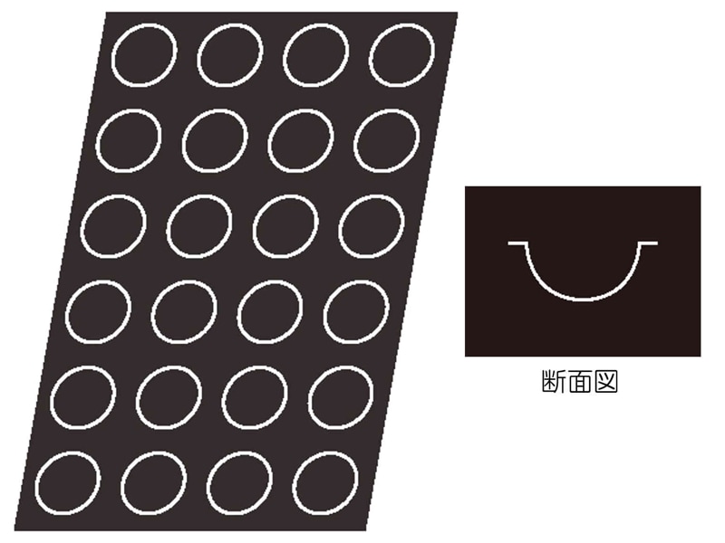 ドゥマール REF 1268 プティガトー（半球） Ｆ