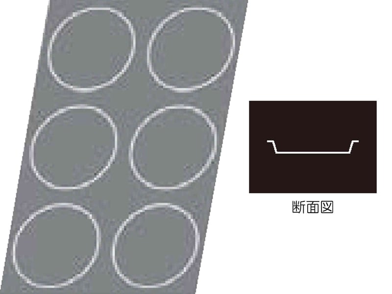 ドゥマール　フレキシパン　ｴｱｰ　SF1548ﾛﾝﾄﾞ(円)F