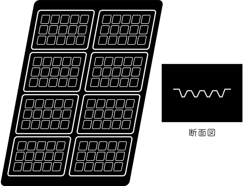 インスピレーション FX2300 ワッフル8取 8