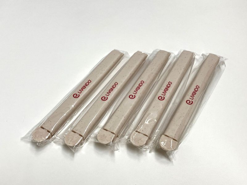 ルサッフルロゴ入りフードクリップ 5本セット