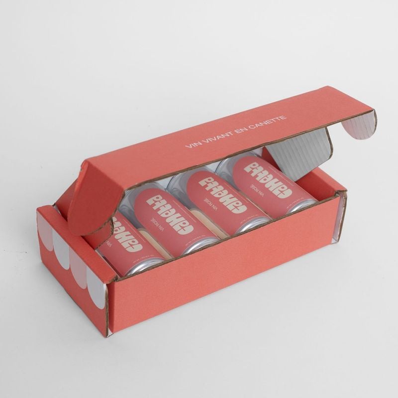 カネッタ　缶ワイン（ロゼ）187ml×4×4セット