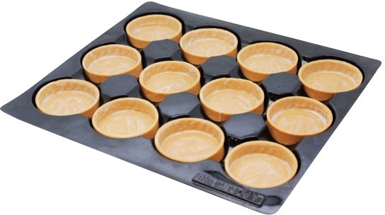 タルトシェル ラウンド（丸） 70 バニラ C&C　 12入