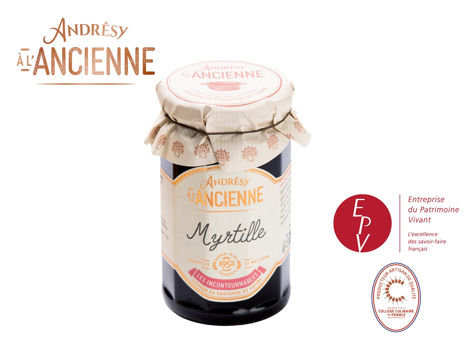 アランシエンヌ ミルティユジャム 270g