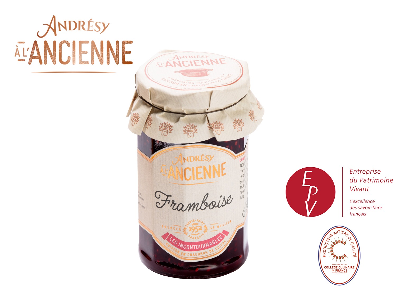 アランシエンヌ フランボワーズジャム 270g