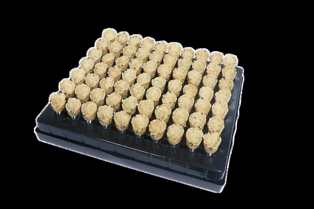 ヴィーガン ミニコーン 黒ゴマ 140入
