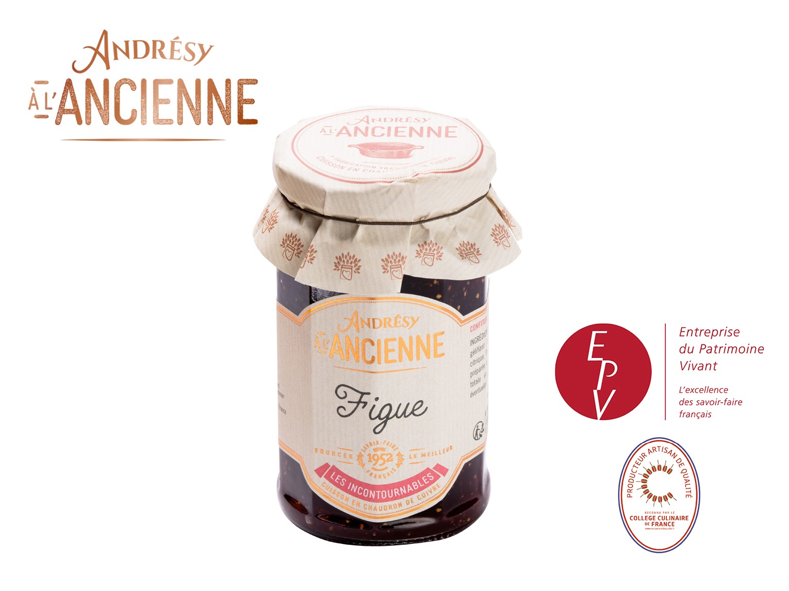 アランシエンヌ フィグジャム 270g