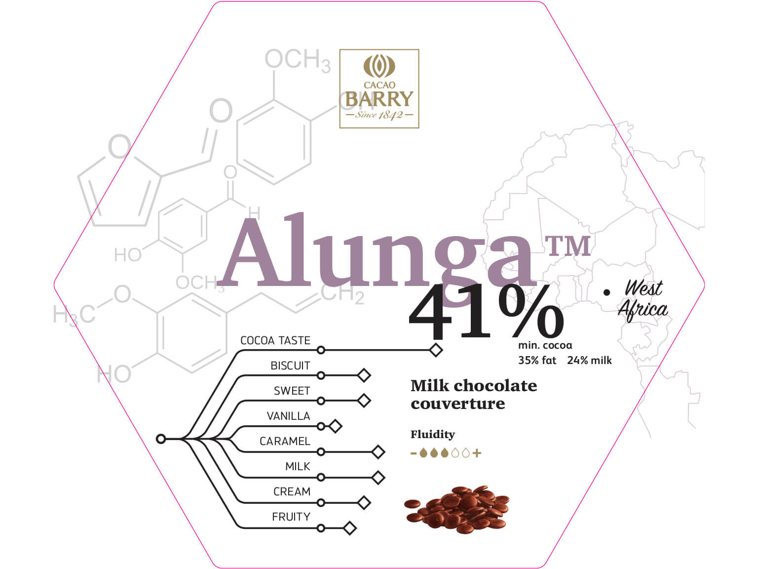 ピストールアルンガ カカオ 41% 1kg