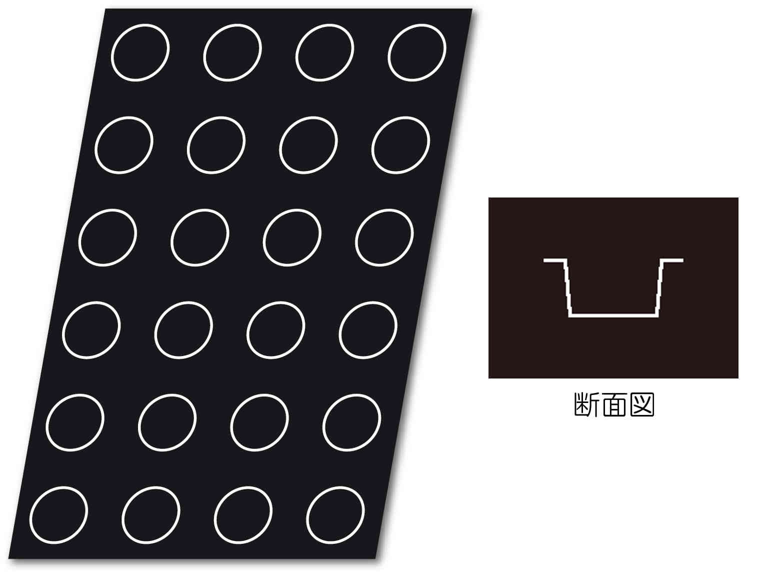 ドゥマール FP 1269 バヴァロワ（円柱） Ｆ