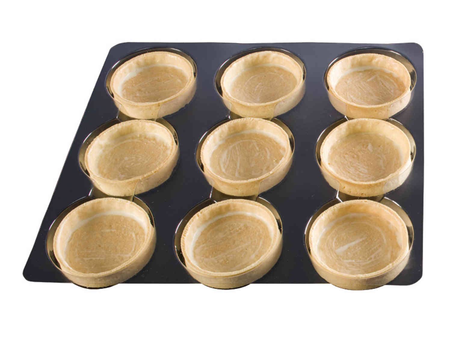 タルトシェル ラウンド（丸） 大 バニラ 45入