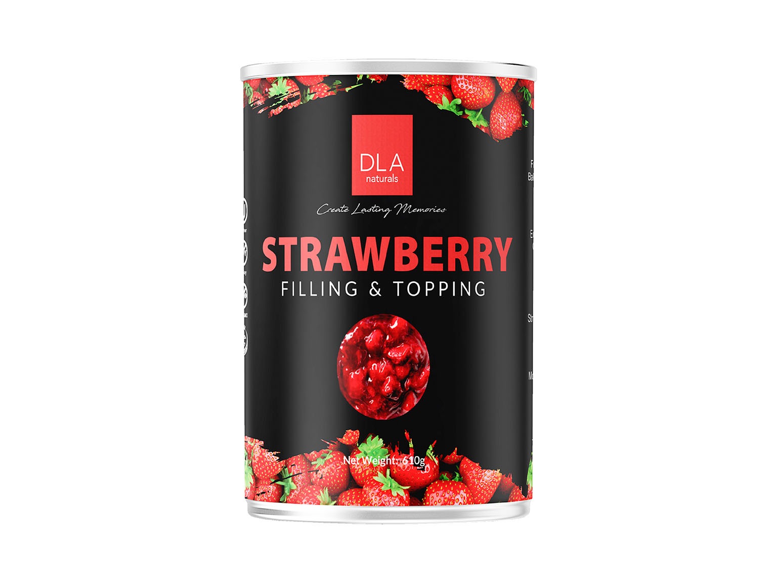 フルッタデコール ストロベリー 610g