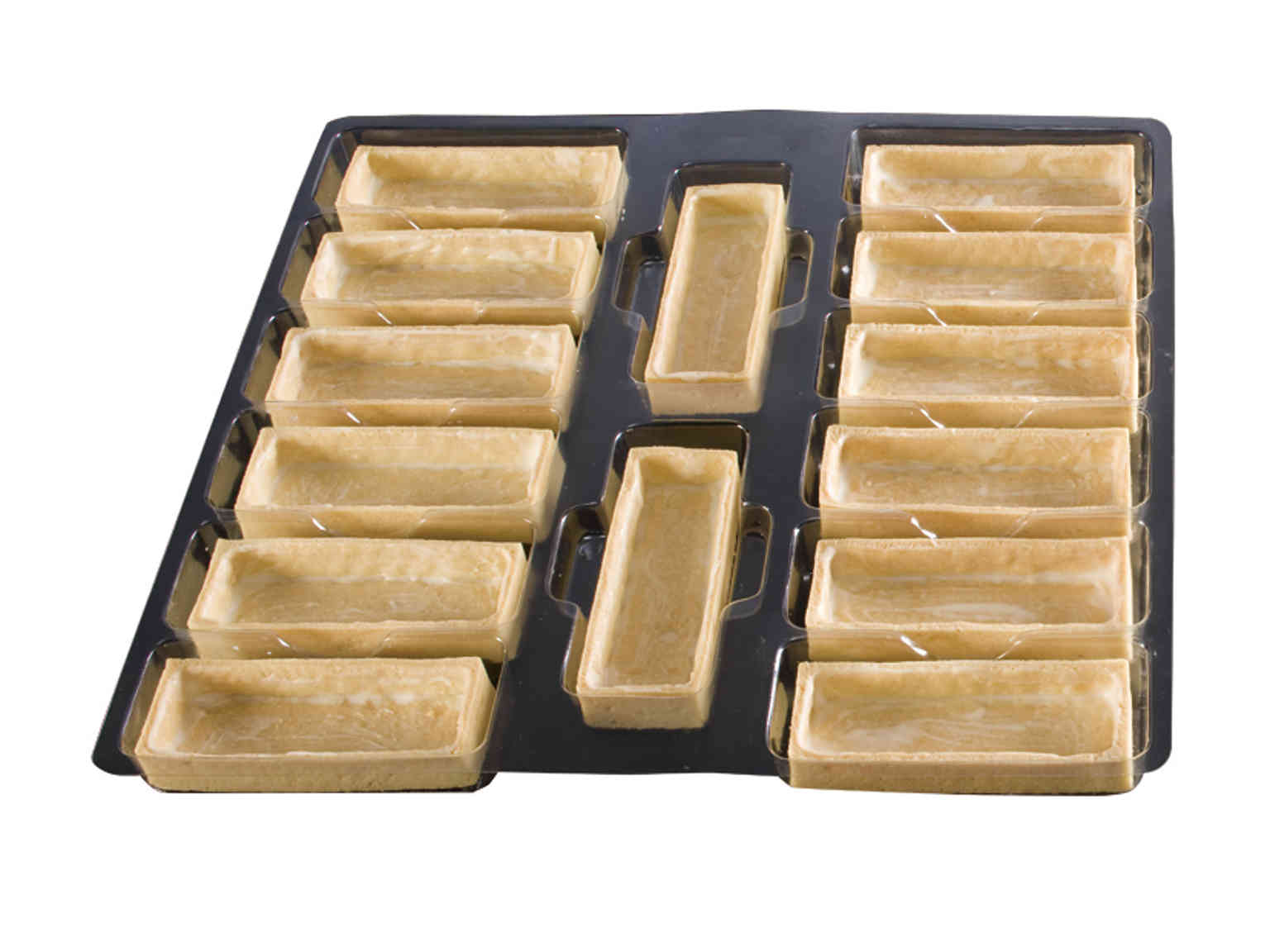 タルトシェル レクタングル（長方形） 大 バニラ 70入