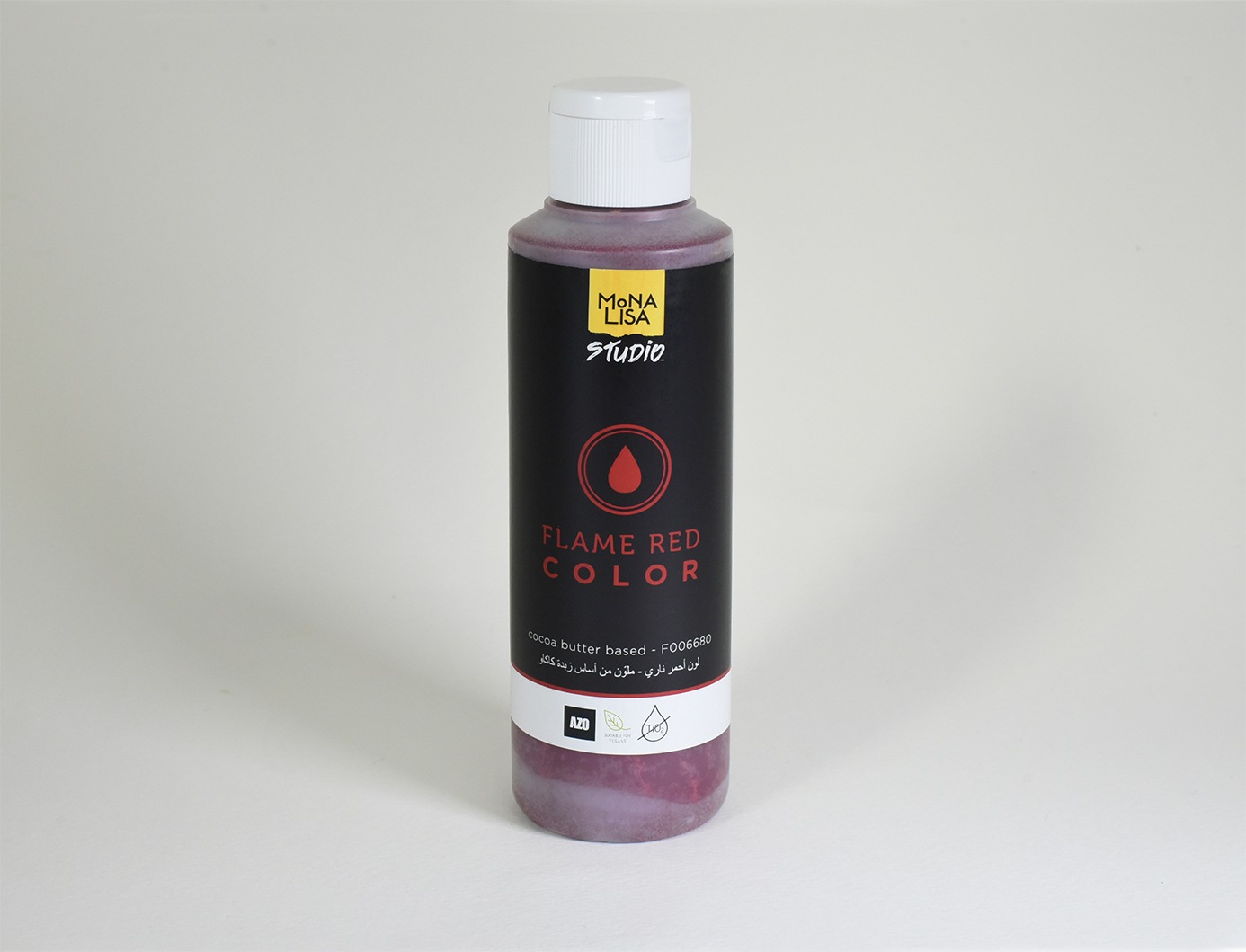 色素入りカカオバター フレーム レッド245g