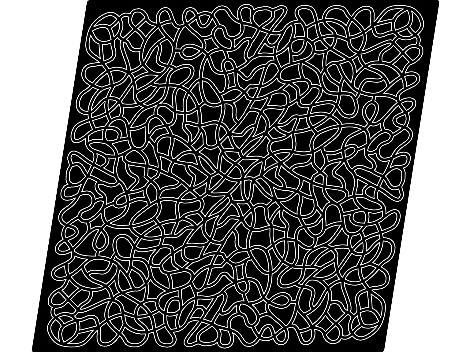 インスピレーションマット FL2001 レリーフマットラビリンス E