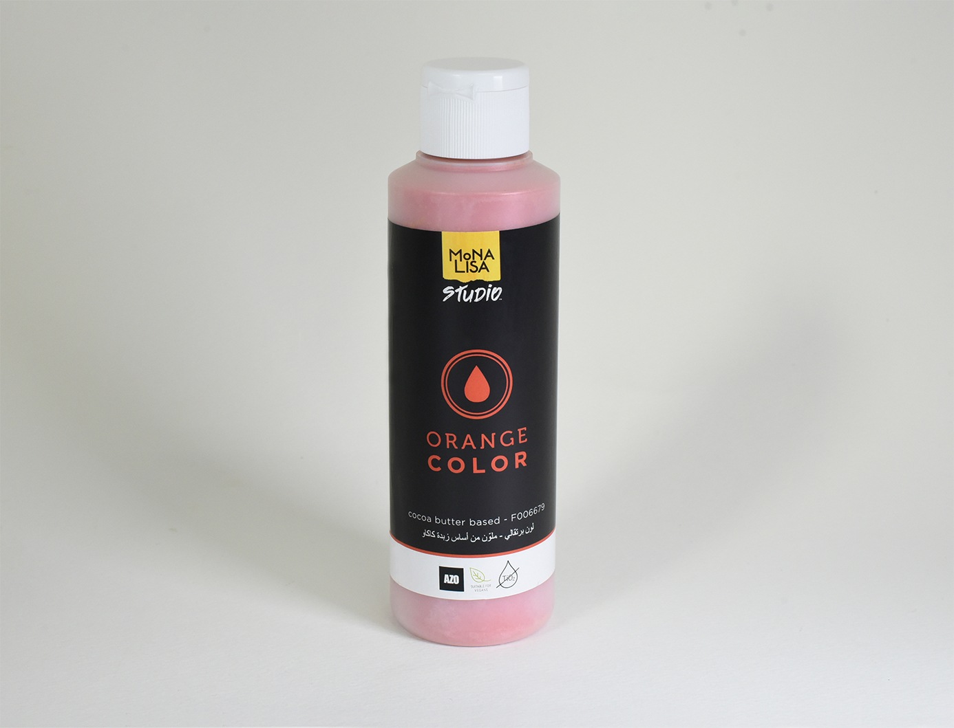 色素入りカカオバター オレンジ 245g（E171なし）