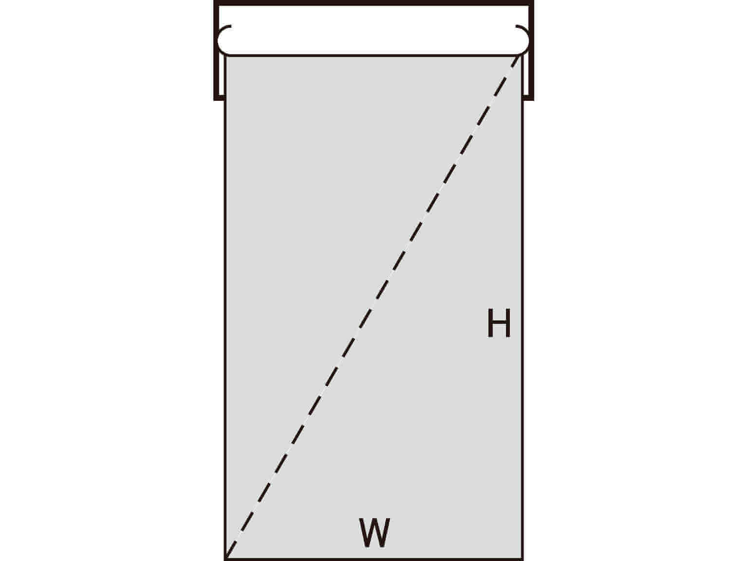 しぼり袋 H55cm 箱入 100枚ロール
