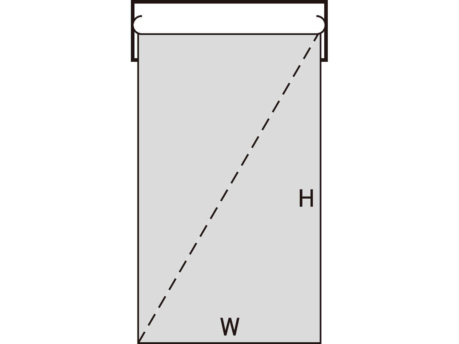 しぼり袋 H43cm 箱入  100枚ロール