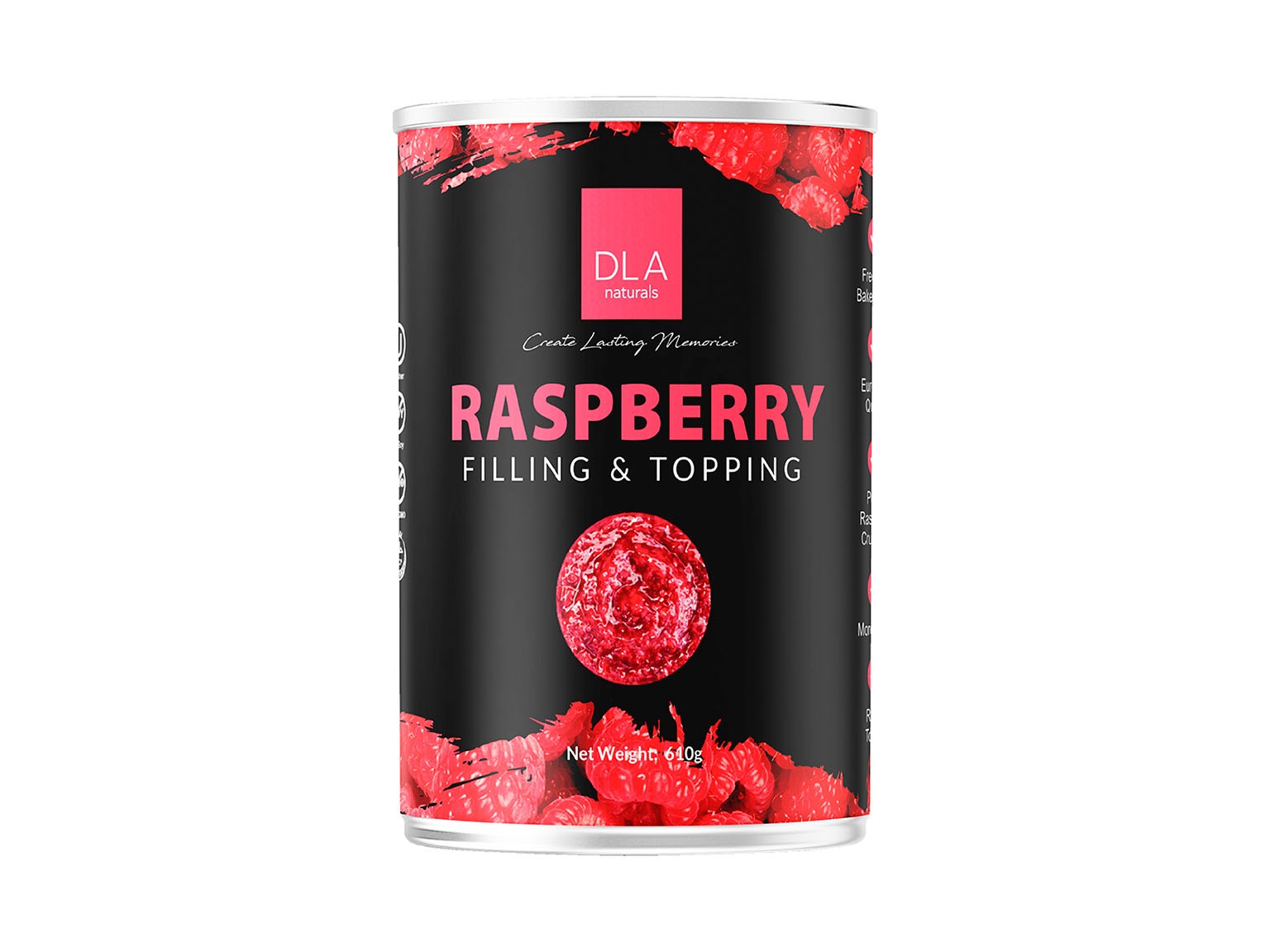 フルッタデコール ラズベリー 610g