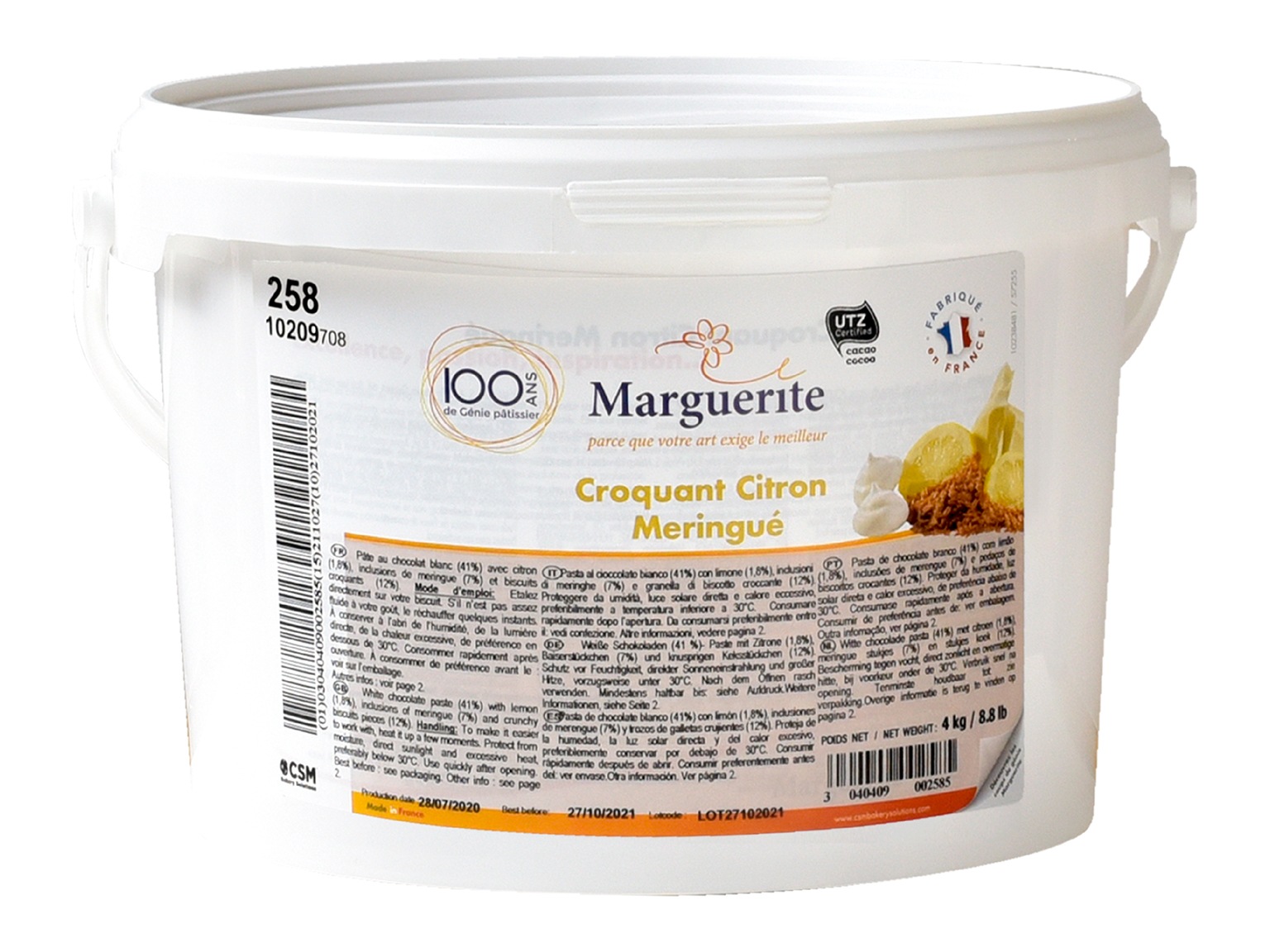 クロカン シトロン ムラング 4kg