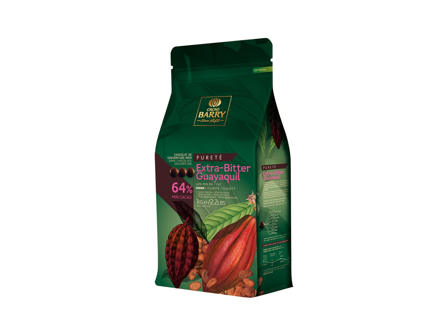 ピストール エキストラビター カカオ64% 1kg