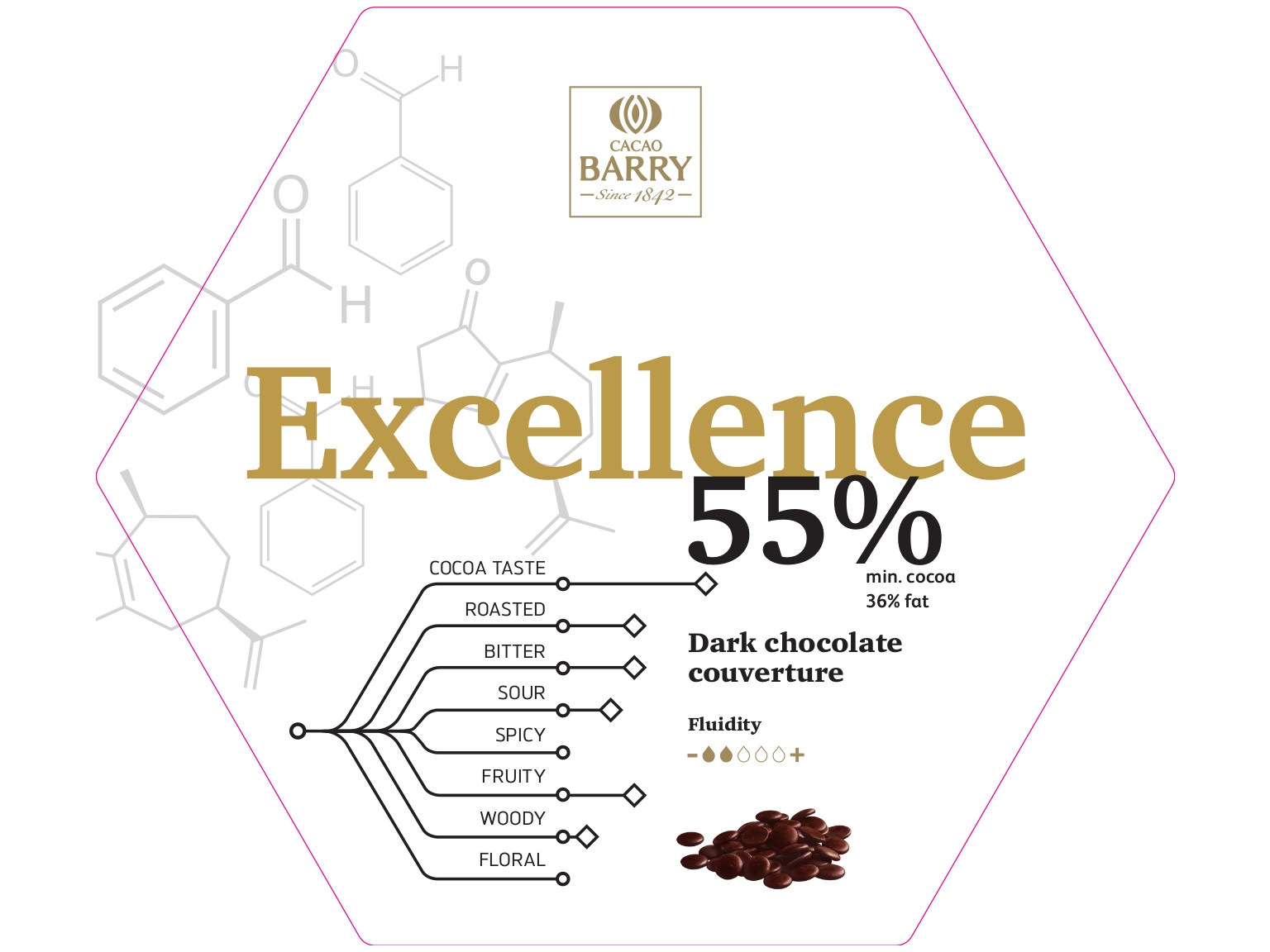 ピストール エクセランス カカオ55% 1kg