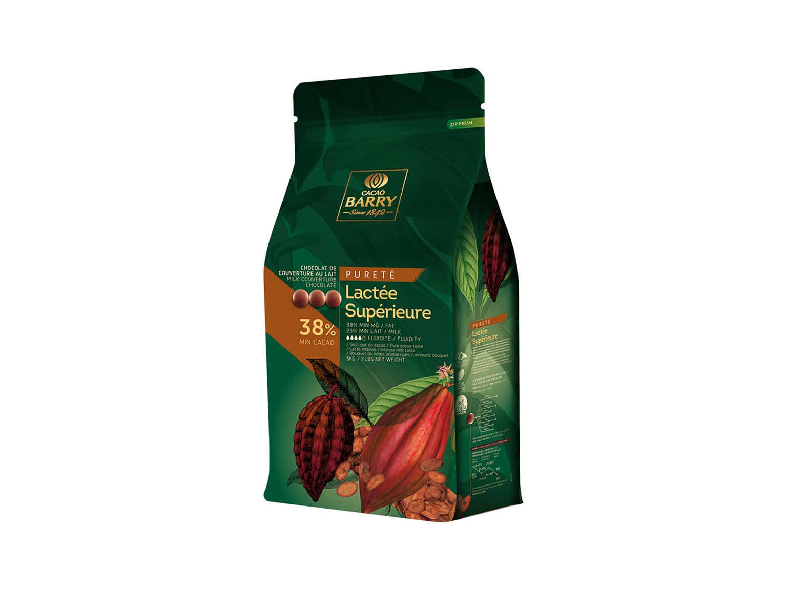 ピストール ラクテ カカオ38% 1kg