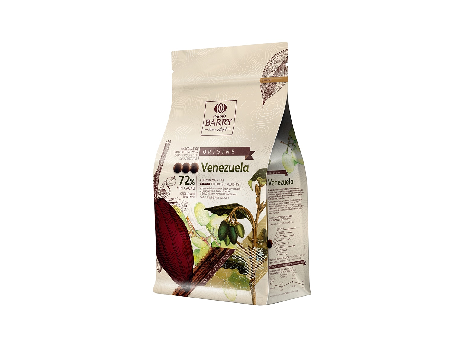 ピストール ベネズエラ カカオ72% 1kg