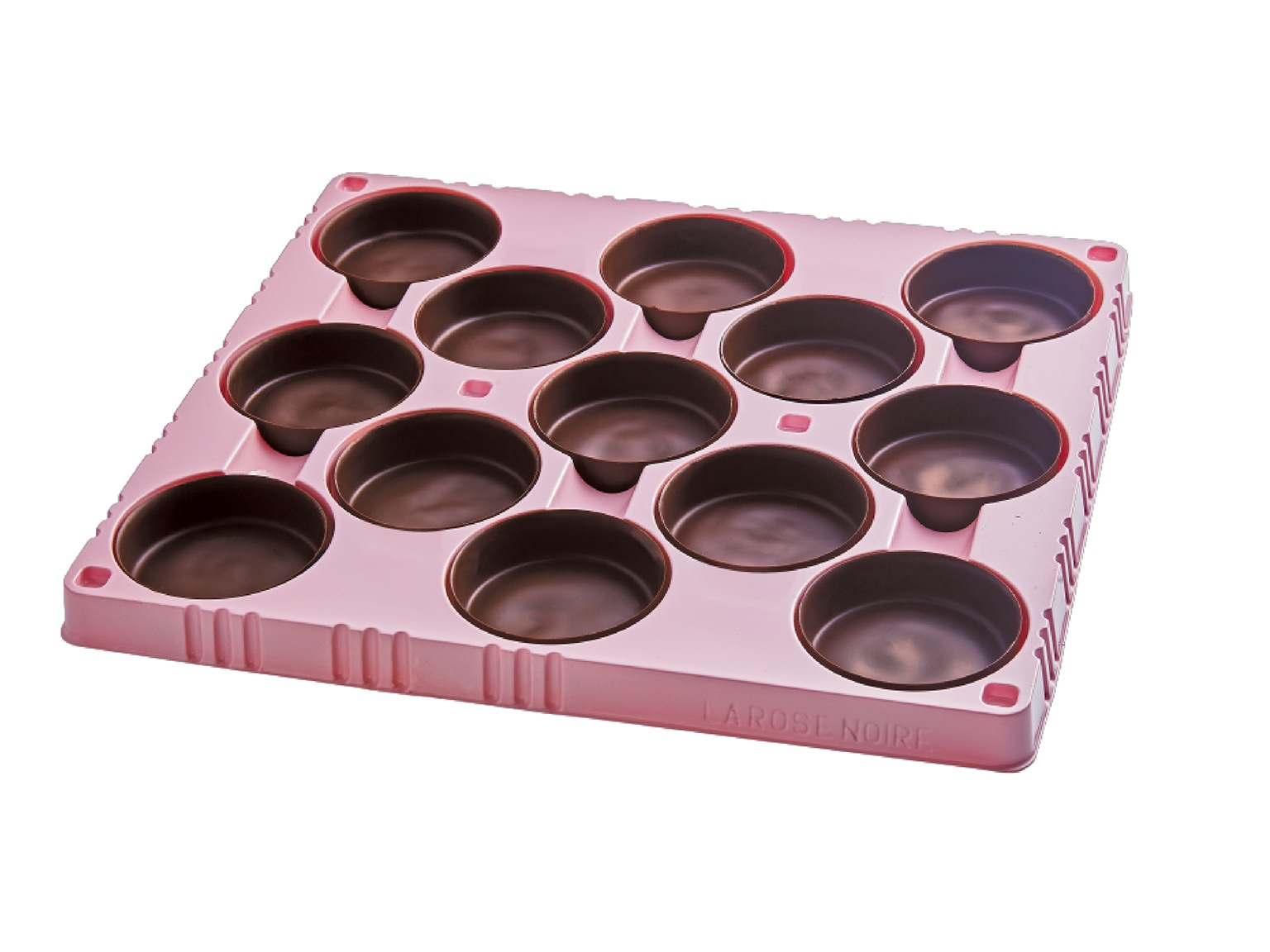 チョコレートシェル プレーン ラウンド φ70mm 65入