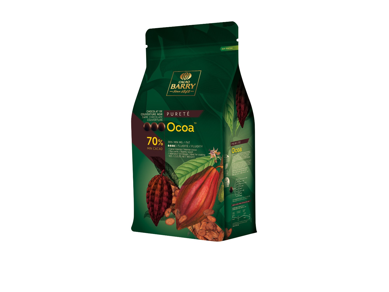 ピストール オコア カカオ70% 1kg