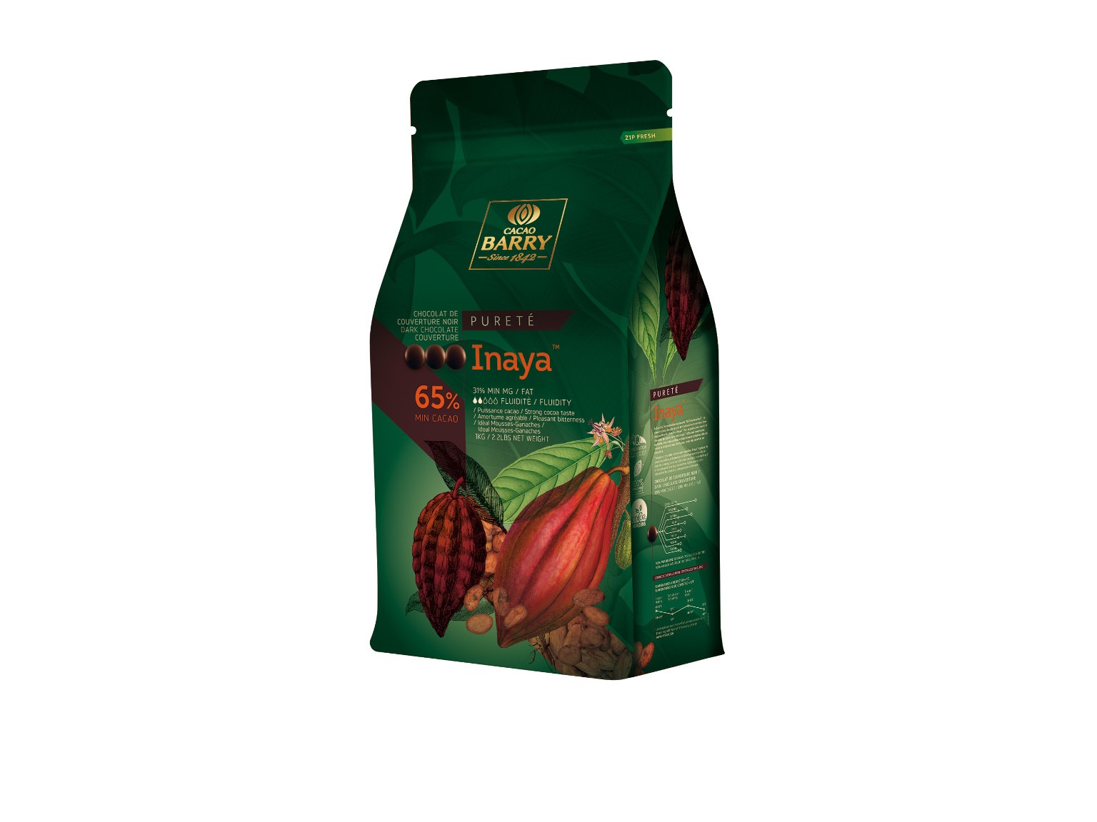 ピストール イナヤ カカオ65% 1kg