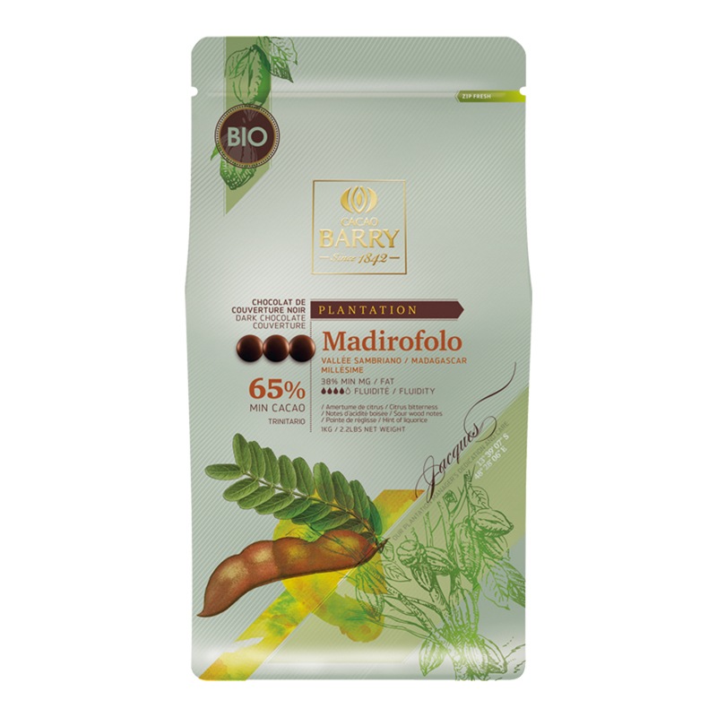 有機ピストール マディロフォロ カカオ65% 1kg