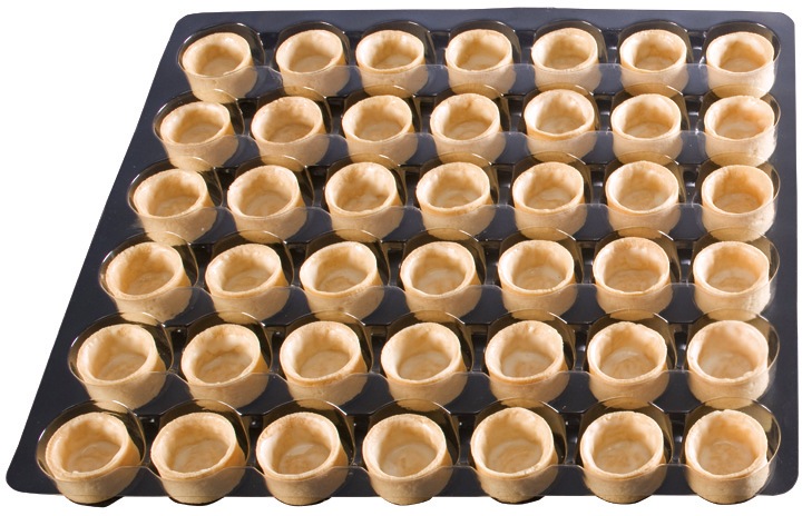 タルトシェル ラウンド（丸） ミニ バニラ C&C 42入