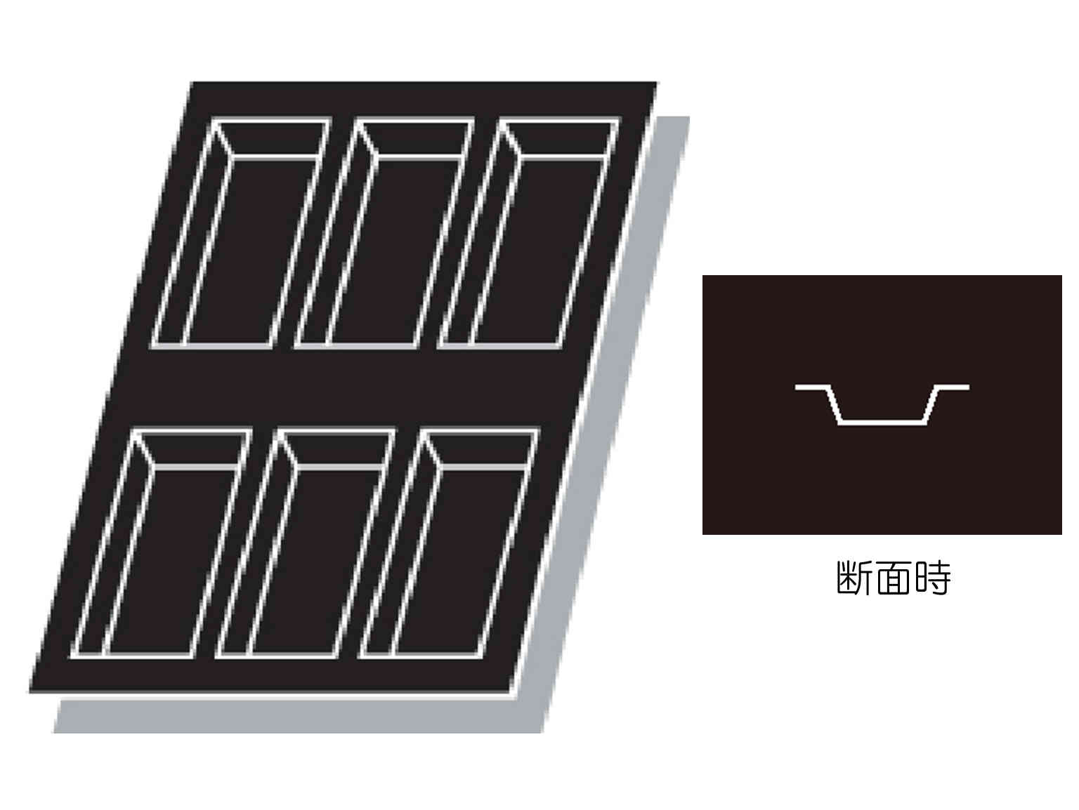 ドゥマール REF 03264 フィナンシェ（長方形）S