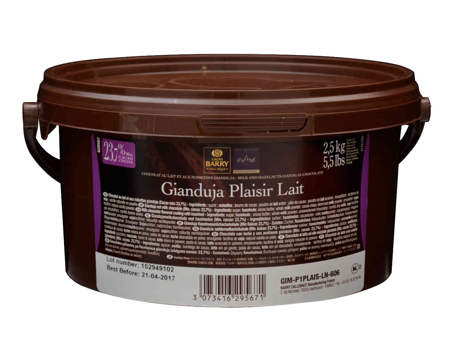 ジャンドーヤ ノワゼット 2.5kg