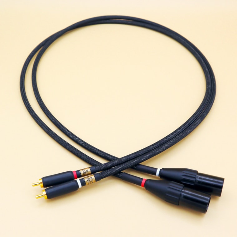 RCA��XLR�Ѵ������֥��2��HOT��3��HOT�����ǽ�� WTS-RX5000 MK2