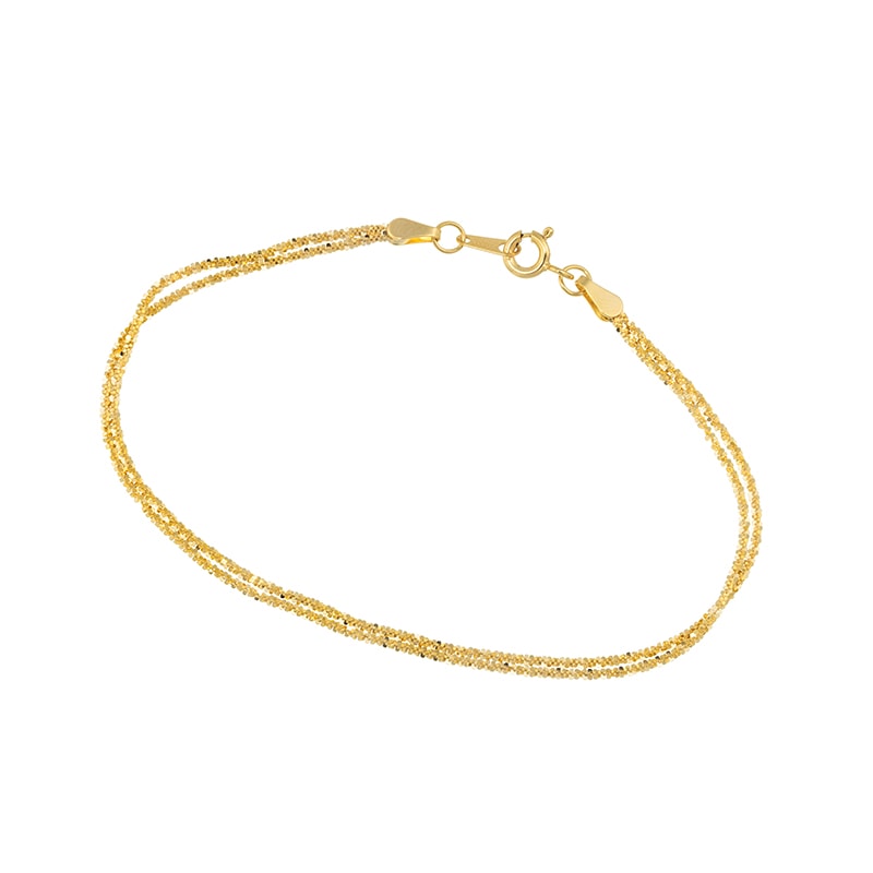 K18YG ゴールドブレスレット Karizia 