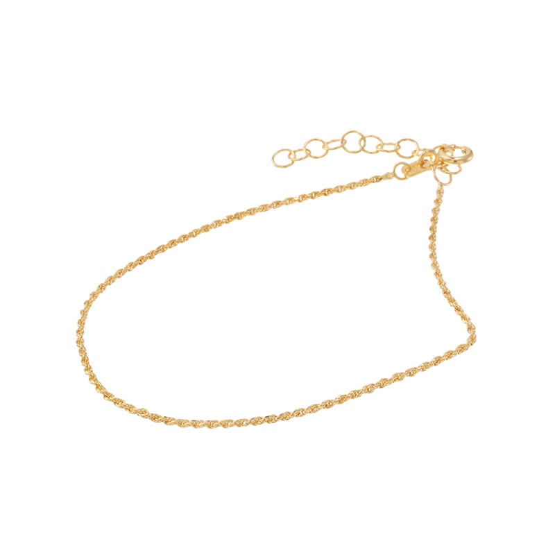 K18YG ゴールドブレスレット 