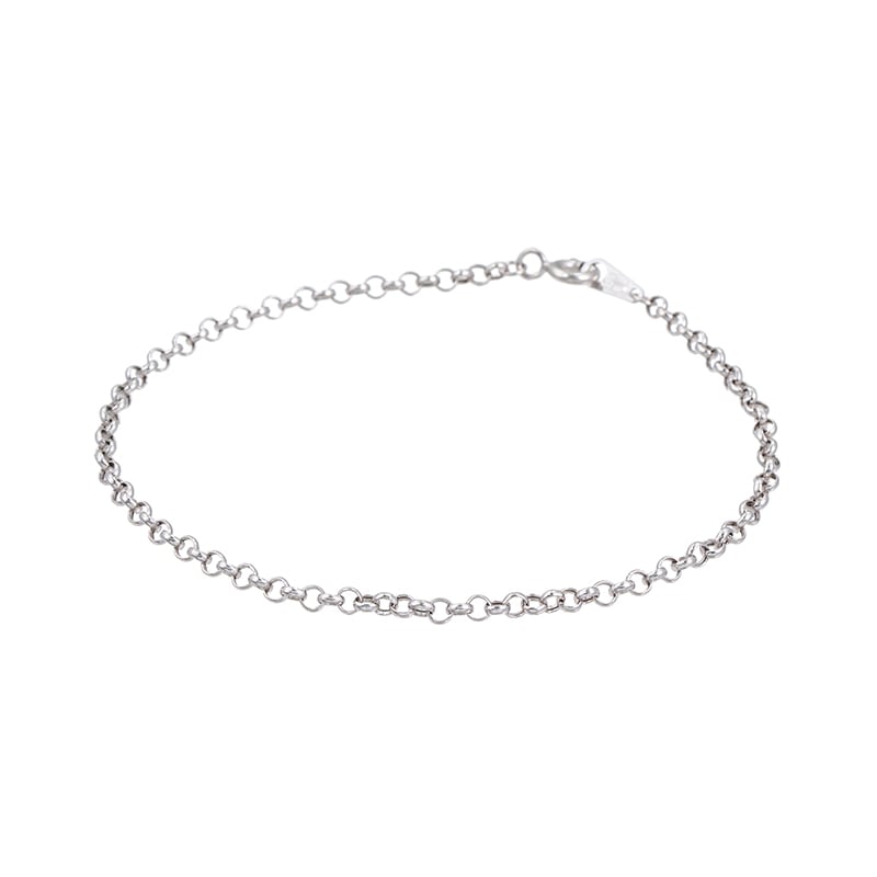 K18WG ゴールドブレスレット 