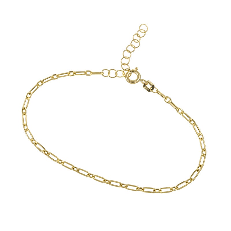 K18YG ゴールドブレスレット 