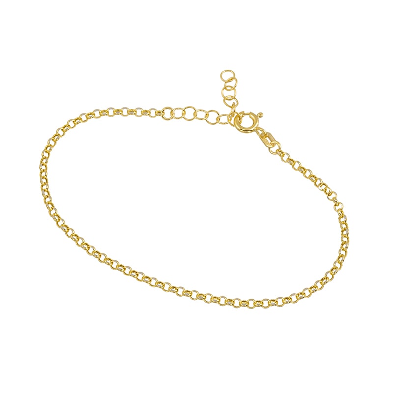 K18YG ゴールドブレスレット 