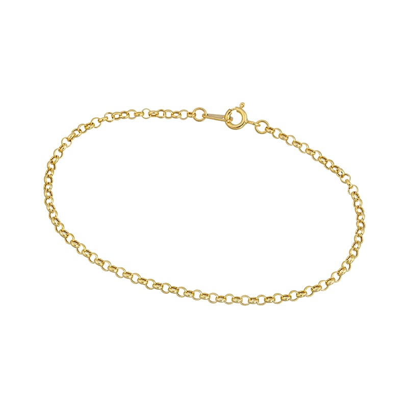 K18YG ゴールドブレスレット 