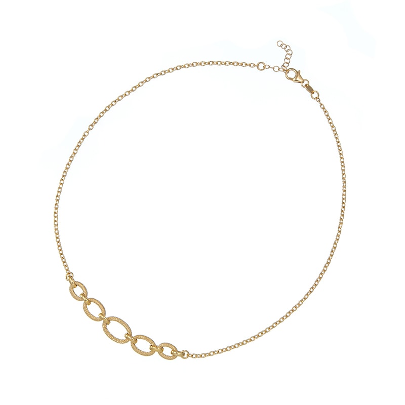 K18YG ゴールドネックレス ミリオリーニ 