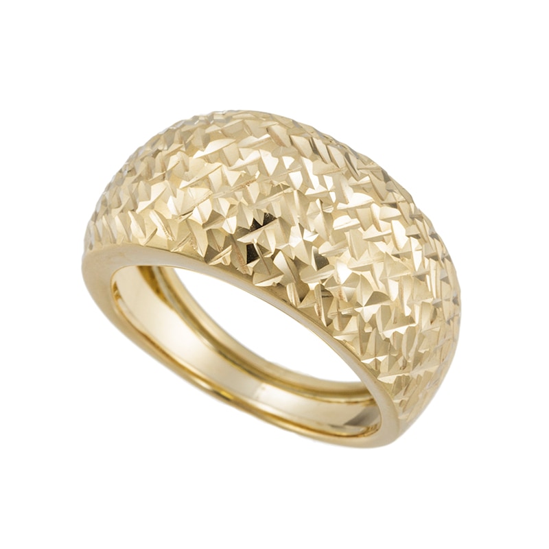 K18YG ゴールドリング ミリオリーニ 