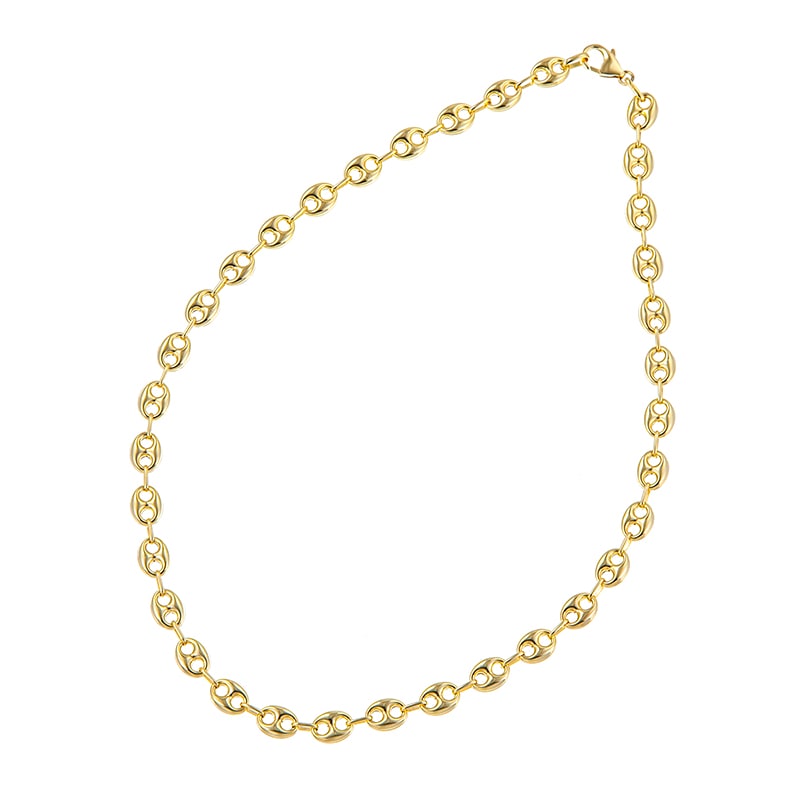 K18YG ゴールドネックレス ミリオリーニ 